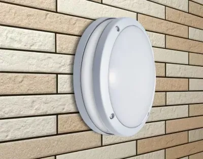 20W LED Wand/Deckenleuchte weiß rund Tageslicht Weiß / 6000-6500K 900lm 230VAC IP54 120Grad — Bild 2