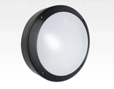 30W LED Wand/Deckenleuchte anthrazit rund Tageslicht Weiß / 6000-6500K 1350lm 230VAC IP65 120Grad — Bild 3