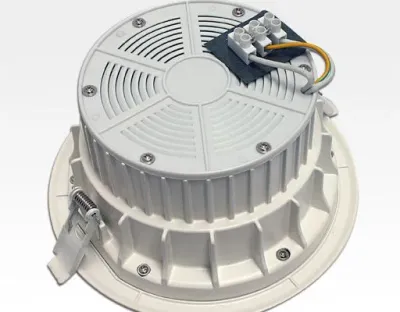 30W LED Einbau Downlight weiß rund Warm Weiß / 2700-3200K 1800lm 230VAC IP44 120Grad — Bild 3