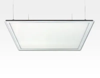 27W LED Paneel silber quadratisch Tageslicht Weiß dimmbar / 1850lm 110Grad 620x620mm 230VAC — Bild 2